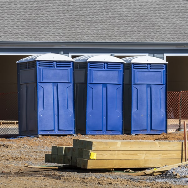 how do you dispose of waste after the portable toilets have been emptied in Rowes Run PA